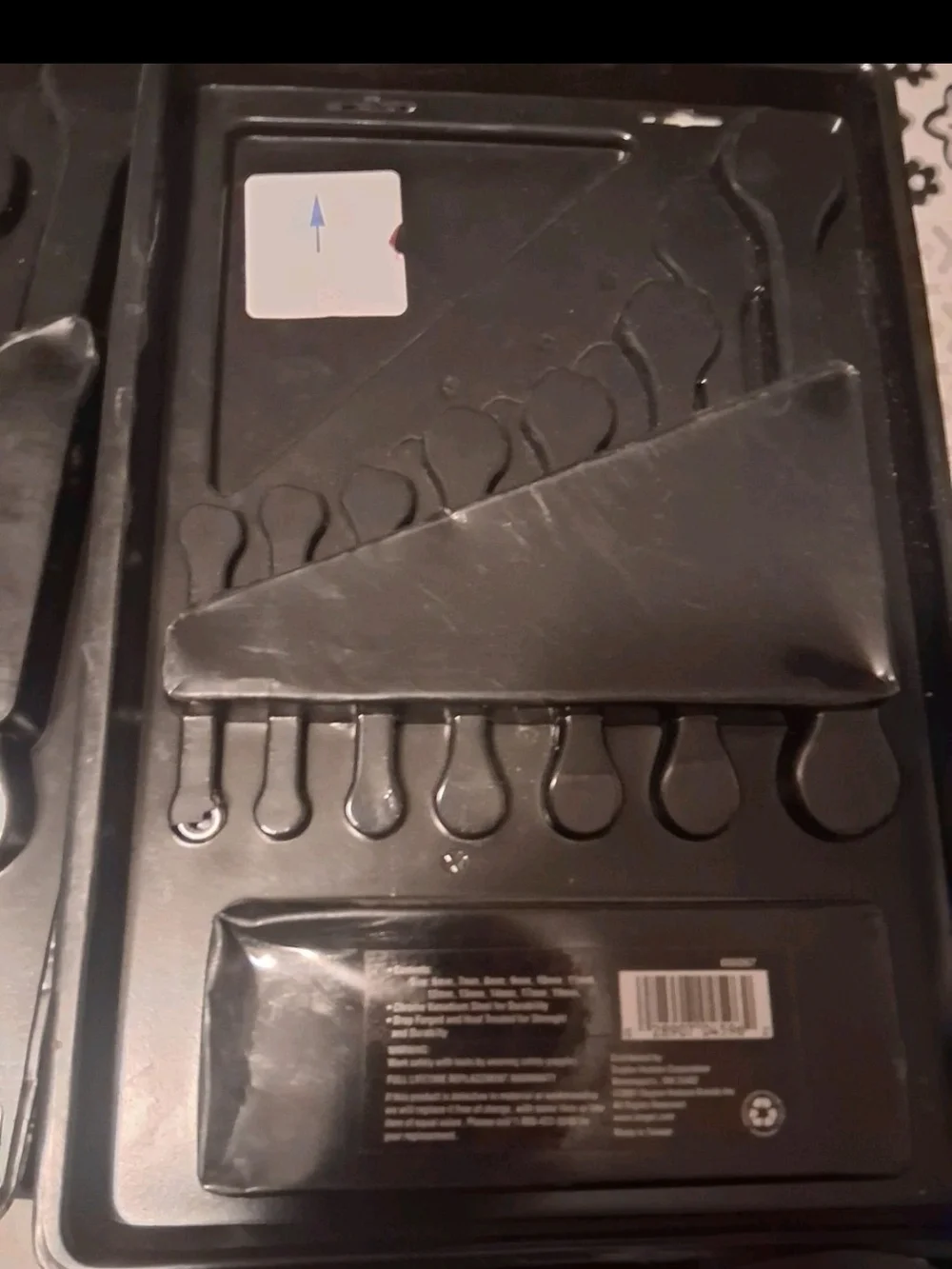 Durabuilt 11-Piece Metric Combination Wrench Set - Silver
